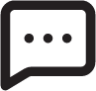 message square outline icon