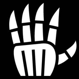 metal hand icon