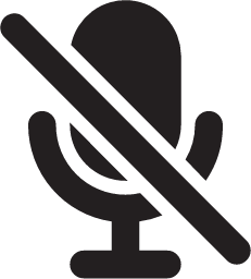 mic off icon