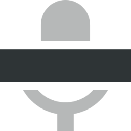 microphone hardware disabled symbolic icon