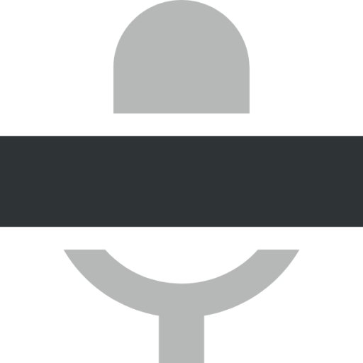 microphone hardware disabled symbolic icon