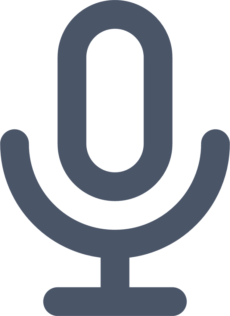 microphone icon