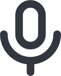 microphone mic icon