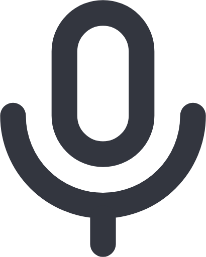 microphone mic icon