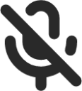 microphone off icon