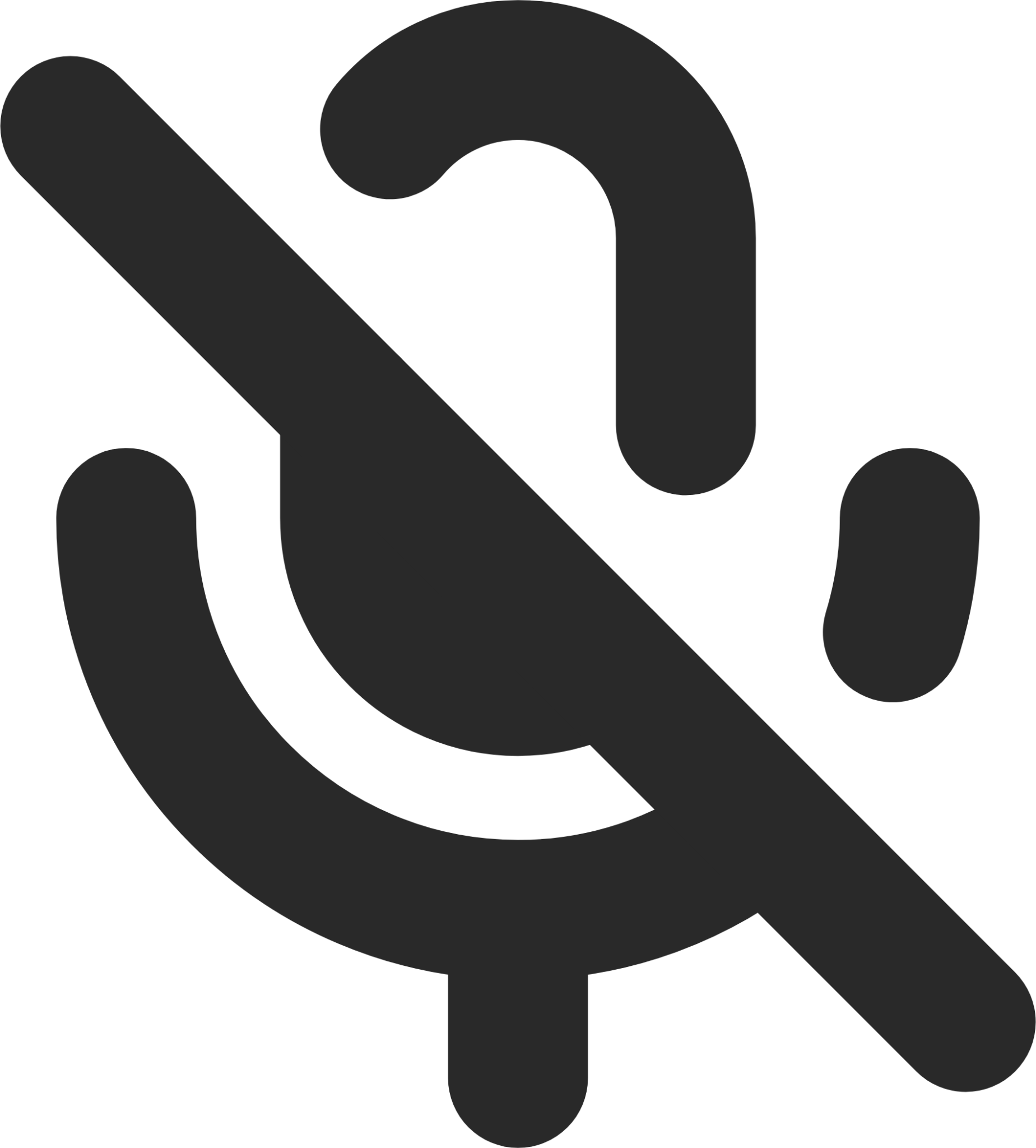 microphone off icon