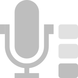microphone sensitivity low symbolic icon