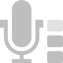 microphone sensitivity medium symbolic icon