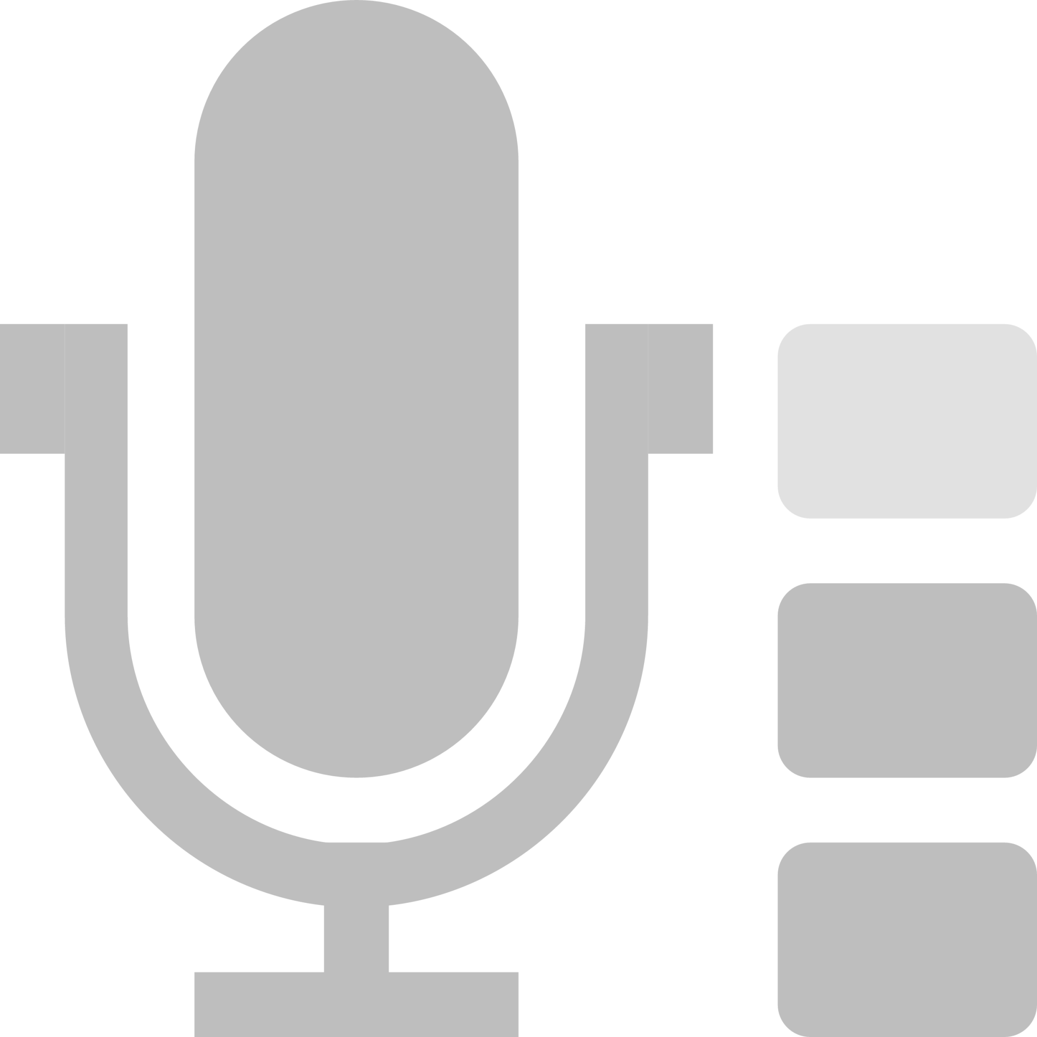 microphone sensitivity medium symbolic icon