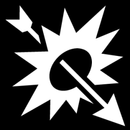 middle arrow icon