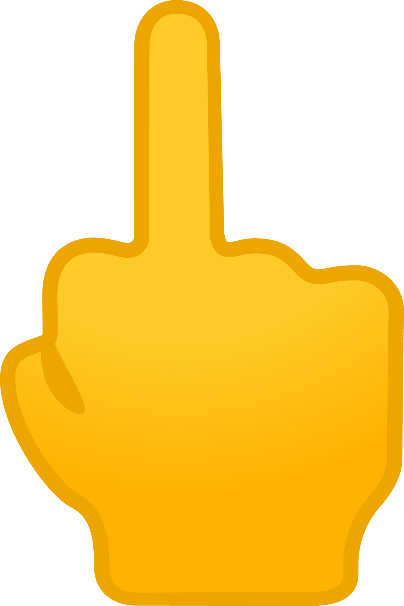 middle finger Emoji - Download for free – Iconduck