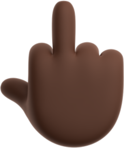 middle finger icon