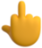 middle finger icon