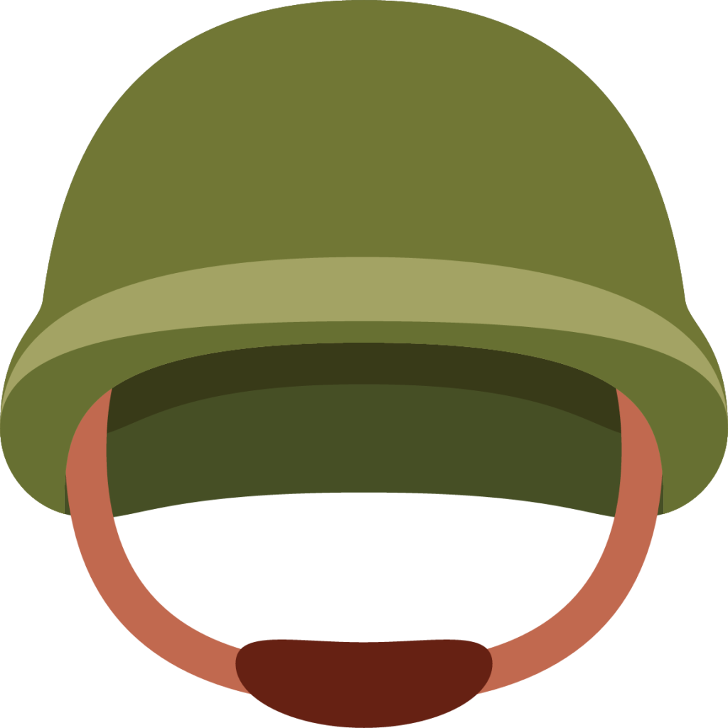 military helmet emoji