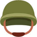 military helmet emoji