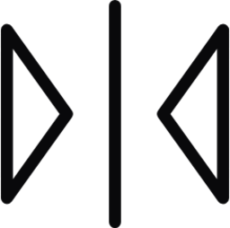 mirroring horizontal icon