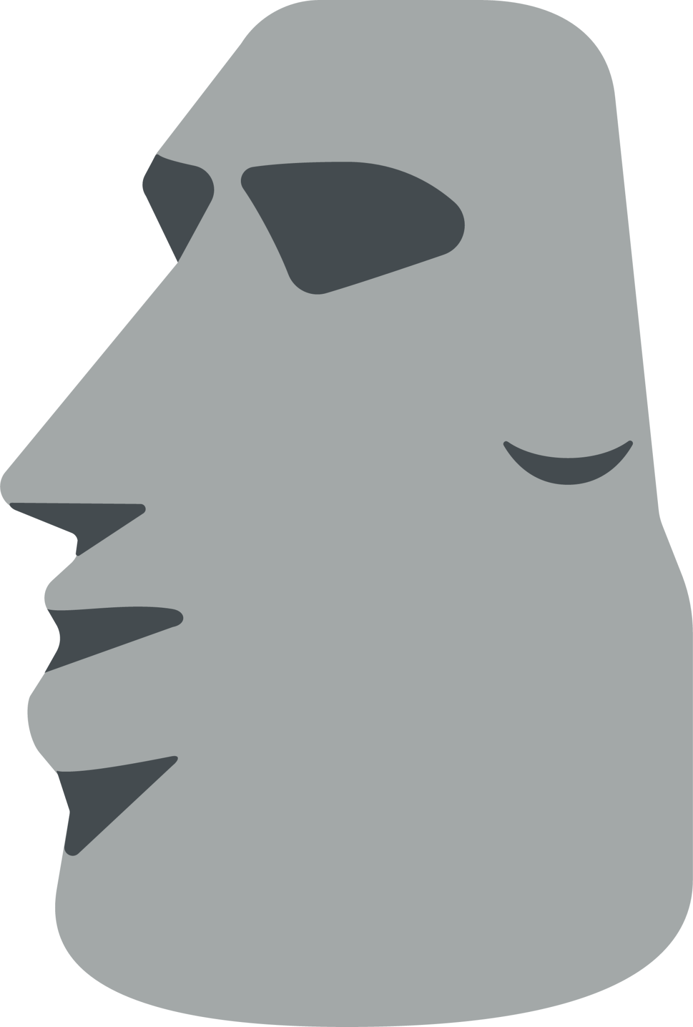 moai Emoji - Download for free – Iconduck