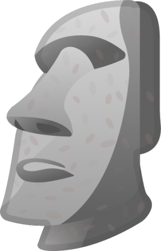 🗿 moai Emoji Images Download: Big Picture in HD, Animation Image and  Vector Graphics