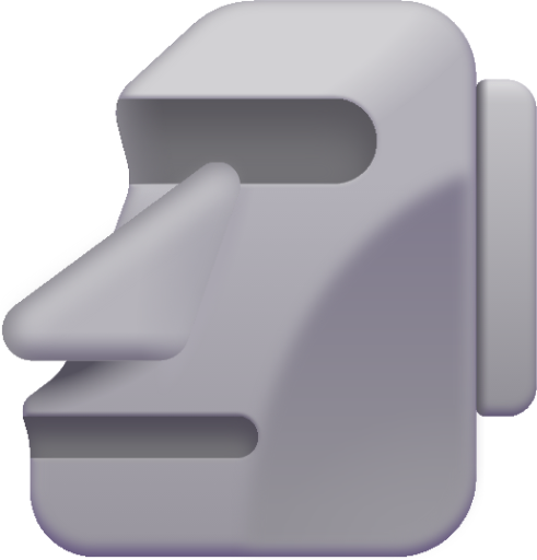 moai Emoji - Download for free – Iconduck