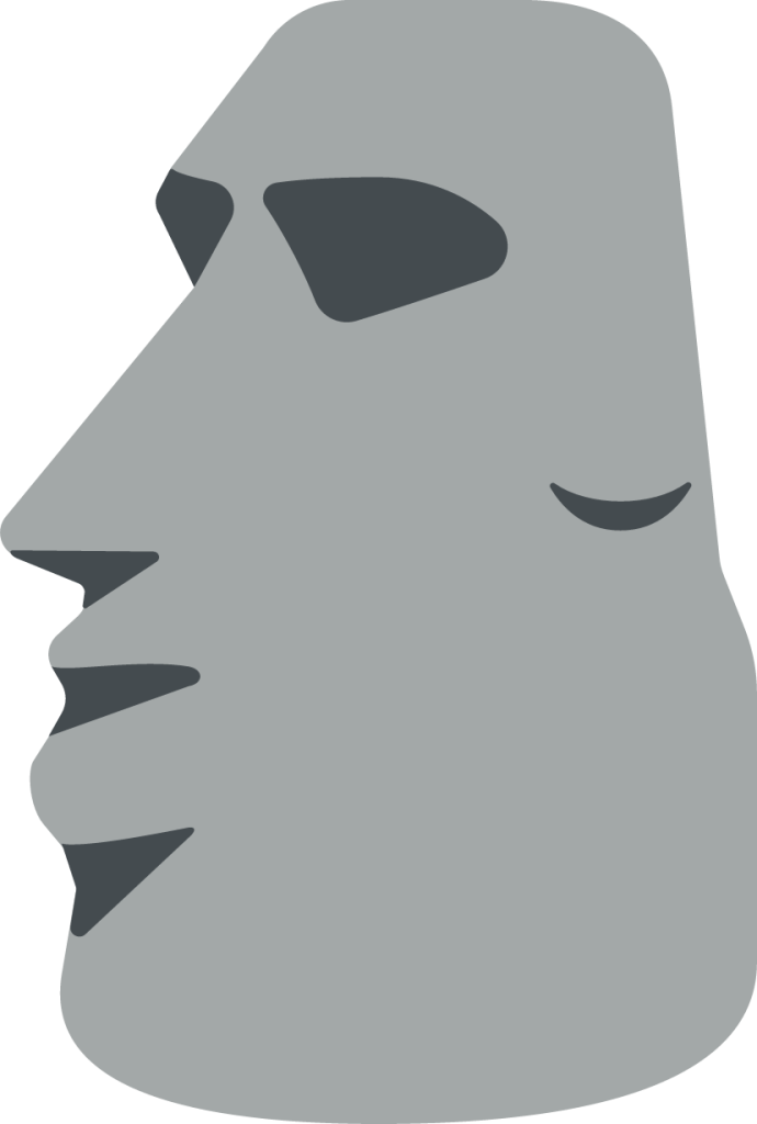 moai emoji meaning, what is 🗿 emoji