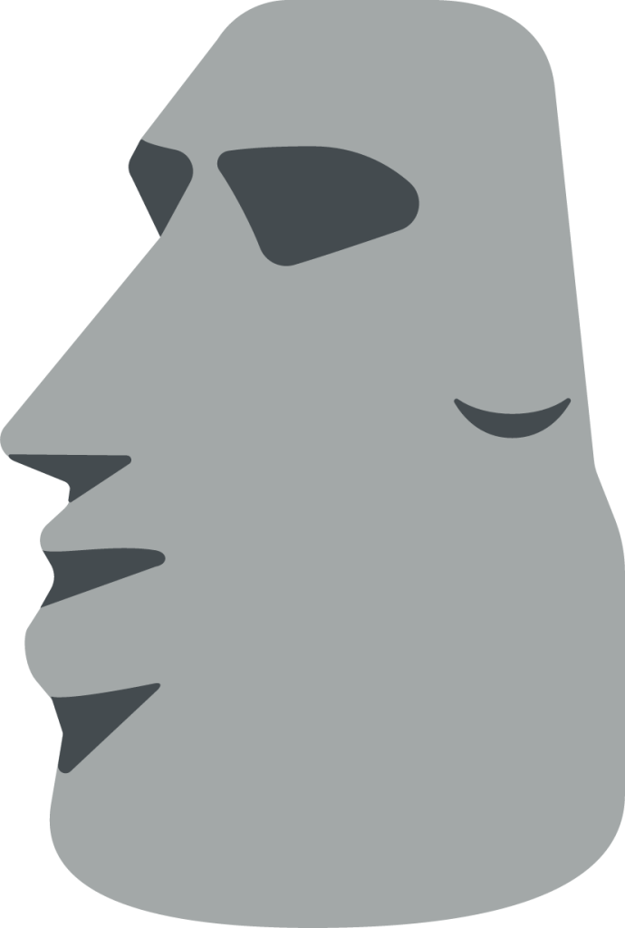 Here's Why Everyone Is Using The Stone Man (Moai) Emoji