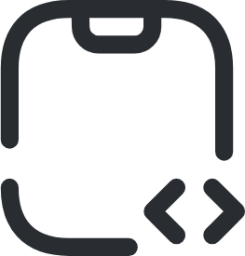 mobile programming icon