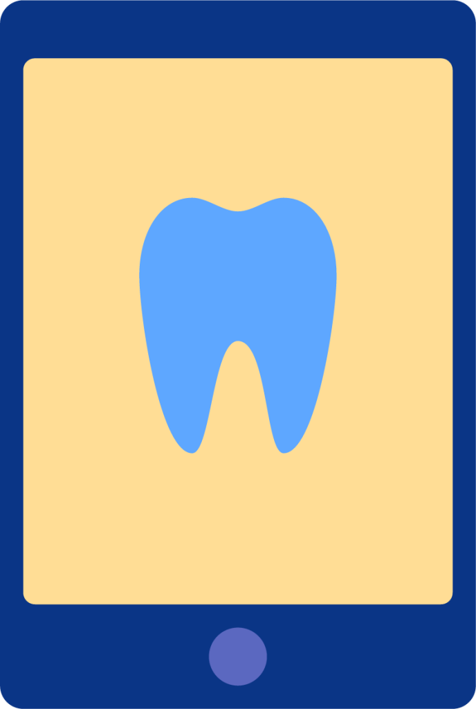 mobile teeth icon