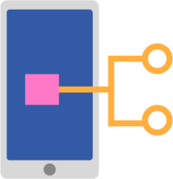 mobile transfer icon