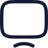 modern tv icon