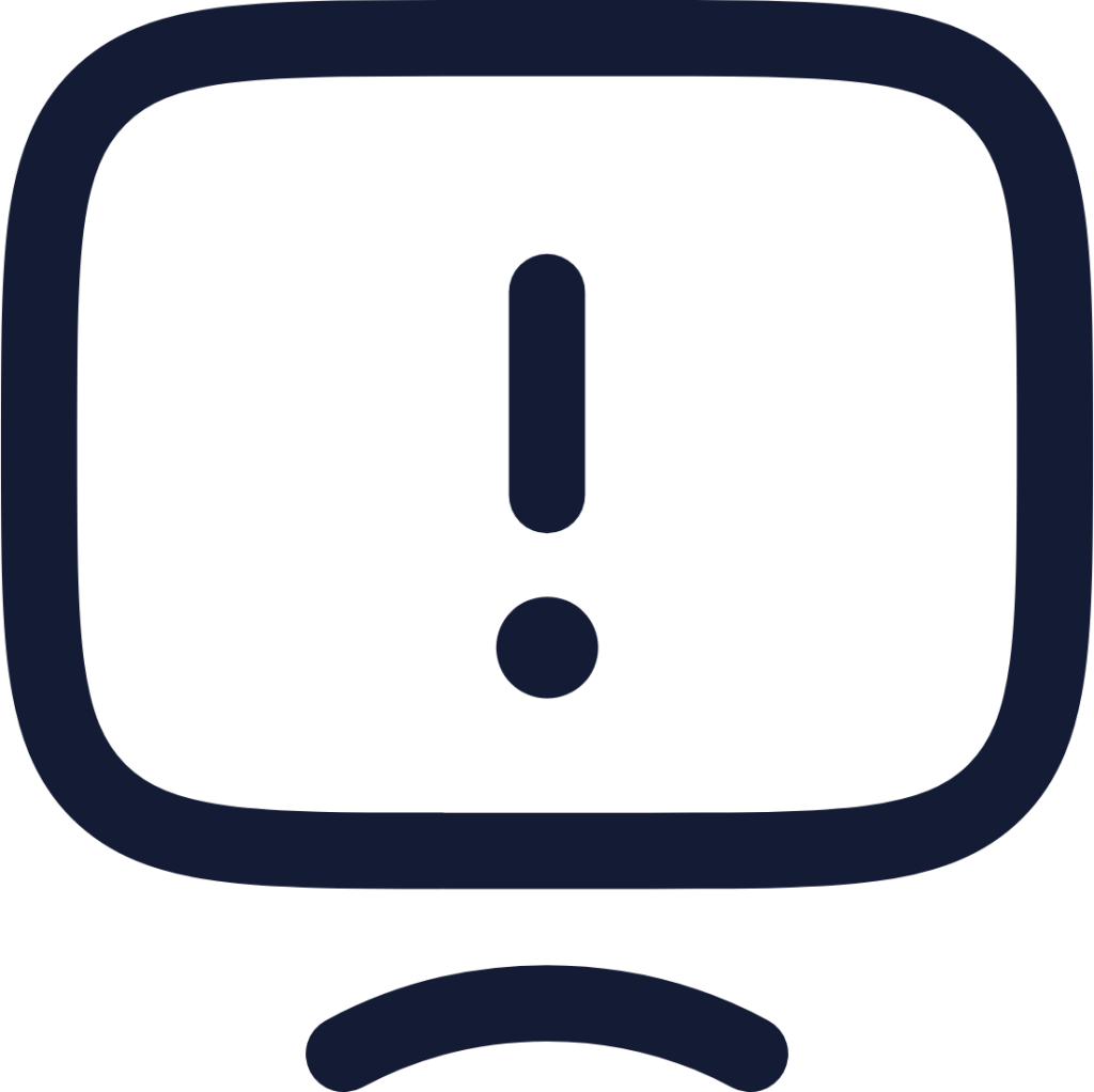 modern tv issue icon