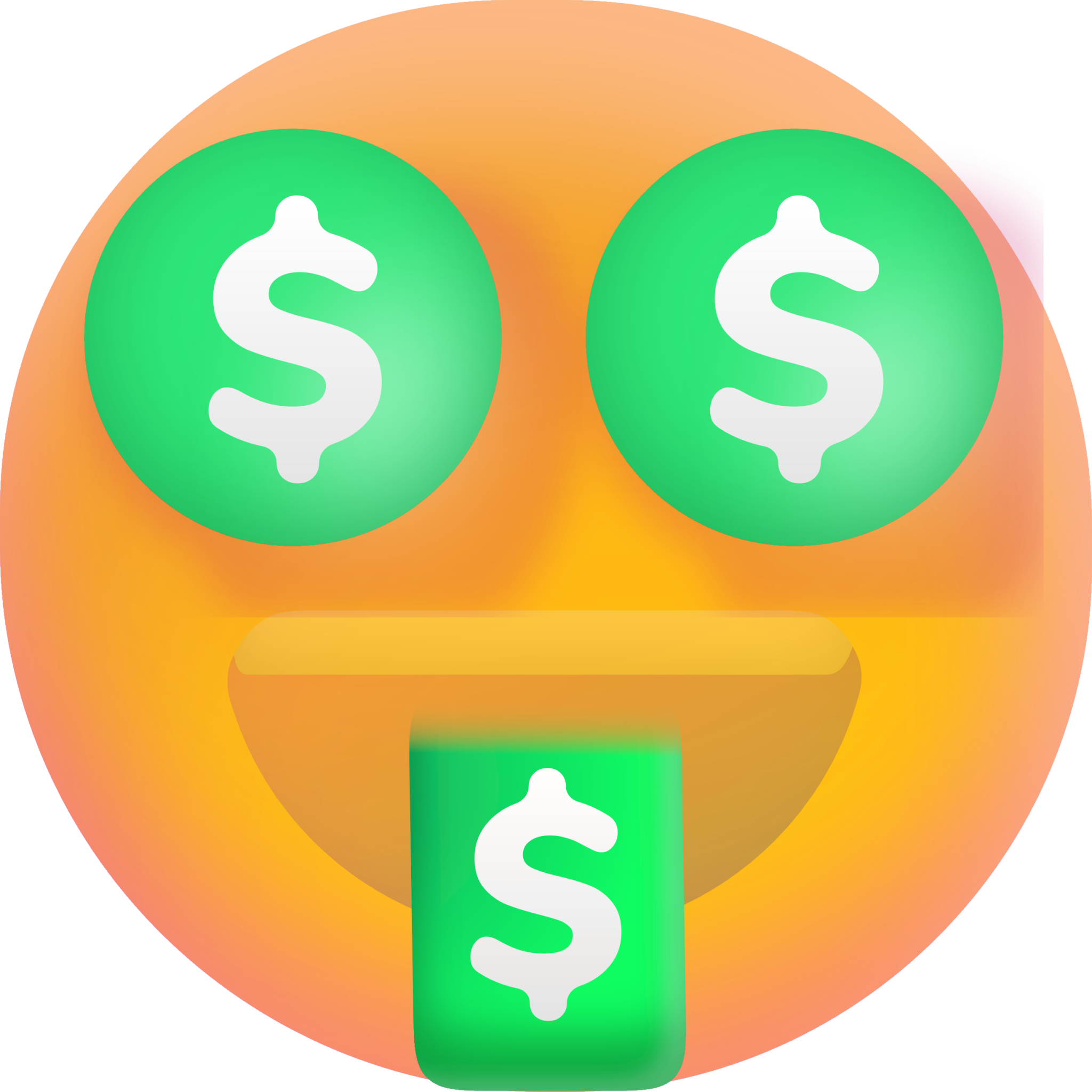 Money Mouth Face emoji
