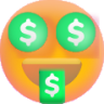 Money Mouth Face emoji