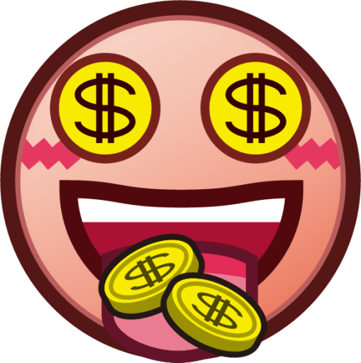 Money Mouth Face Plain Emoji Download For Free Iconduck