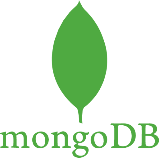 mongodb plain wordmark icon