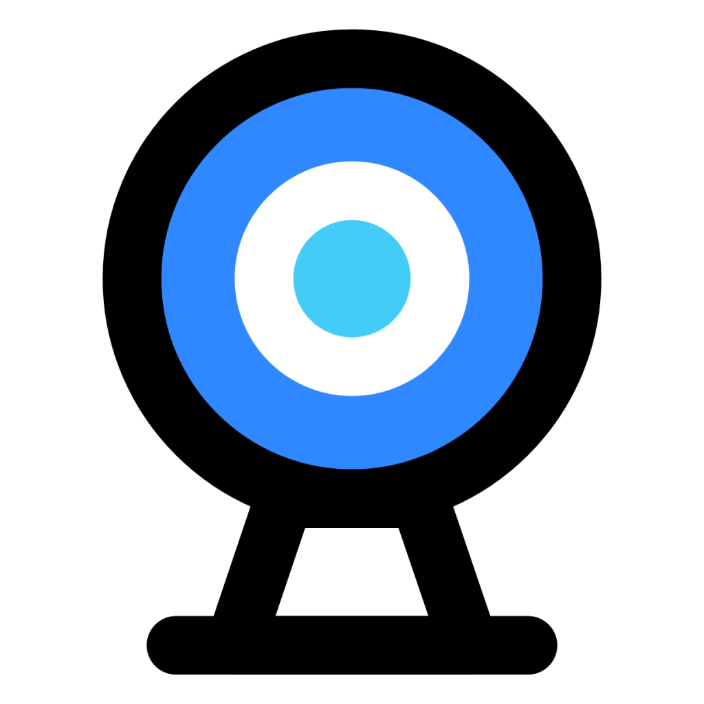 monitor camera icon