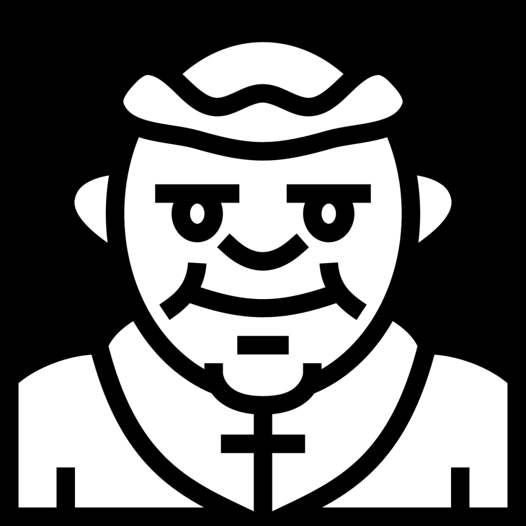 monk face icon