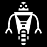 mono wheel robot icon
