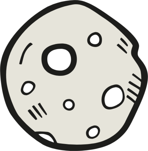 moon full almost icon