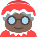 mother christmas tone 5 emoji