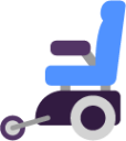 motorized wheelchair emoji