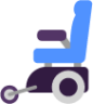 motorized wheelchair emoji