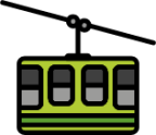 mountain cableway emoji