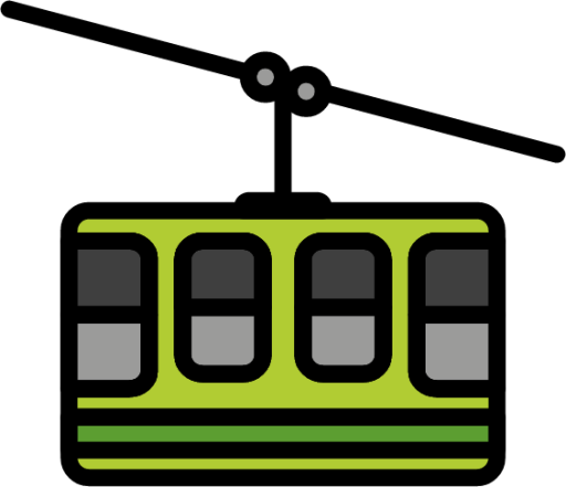 mountain cableway emoji