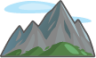 mountain emoji