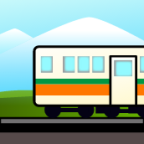 mountain railway emoji