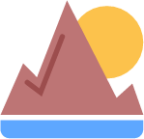 mountain watersun icon