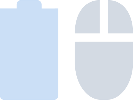 mouse battery empty icon