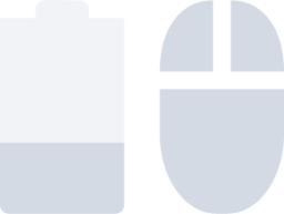 mouse battery low icon