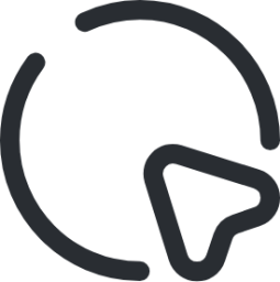 mouse circle icon