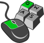 mouse keyboard shortcut icon